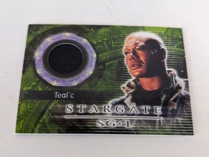 TARJETA DISFRAZ STARGATE TEMPORADA CUATRO C5 VERDE AZULADO'C - Imagen 1 de 2