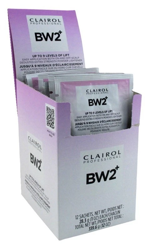 BL Clairol Bw2+ clareador em pó força extra 1 oz peças X 12 peças - Imagem 1 de 1
