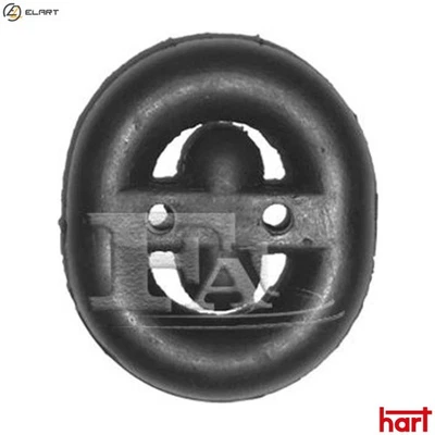 RUBBER MOUNT MUFFLER 402 108 FOR VW GOLF/II/Cabriolet/III/Van TRANSPORTER/T4 - Image 1 of 4