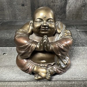 Happy Buddha Bronze Summit Collections, 2010,Heavy Figure Arcade Ca - Picture 1 of 9