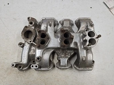 Colector de admisión de aluminio Edelbrock OL396 Tri-Power 1949-56 Oldsmobile 303 324 #4 Foto 1 de 4