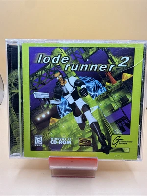 Lode Runner 2 (1998, PC Game) Good Used No Key code ~ Shelf119 - Image 1 of 4