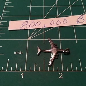 Dije de avión vintage de plata esterlina 925 de la USAF - Imagen 1 de 6