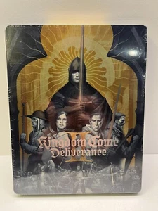 KINGDOM COME DELIVERANCE 2 STEELBOOK STEELBOX - NO GIOCO - NO GAME NEW SEALED - Picture 1 of 8