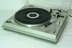 Mitsubishi DP-210 Automatic Return Belt Drive Turntable Vintage Record Deck - Picture 1 of 7