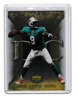 2007 Upper Deck Artifacts Green Daunte Culpepper 54 08/99 (Jersey #) - Image 1 of 2