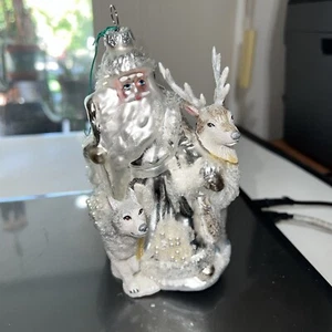 Silver Santa Claus Collection St. Nicholas Austria Christmas - Picture 1 of 18