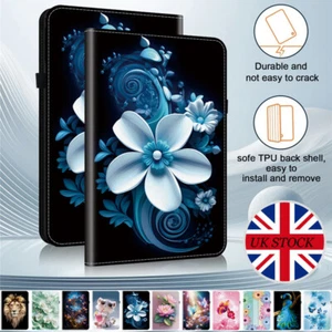 For Samsung Galaxy A9 A8 A7 Lite S9 S8 S7 Plus Case Pattern Leather Flip Cover - Picture 1 of 68