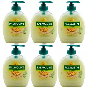 Palmolive Naturals Handseife MILCH & HONIG Duft 6 x 300ml seife mit Spender - Bild 1 von 1