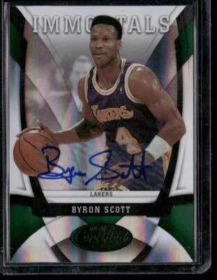 2009-10 Panini Certified #152 Byron Scott Mirror Emerald AUTO #4/5 JSY #4 - Image 1 of 2