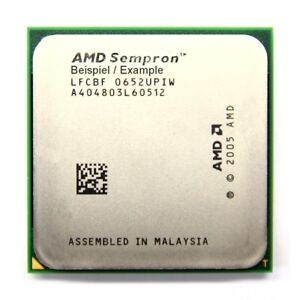 AMD Sempron 64 LE-1250 2.2GHz/512KB Sockel/Socket AM2 SDH1250IAA4DP 45 Watt CPU