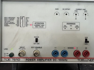 toellner 4-quadrant amplifiers TOE7610 - Image 1 of 4
