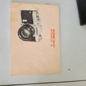 Genuine Konica Autoreflex T Camera Instruction Manual Owner's Guide - Picture 1 of 4