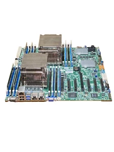 Lot Carte mère Supermicro X10DRH-C + 2x CPU E5-2620 V3, 32Go RAM DDR3 - Photo 1/8