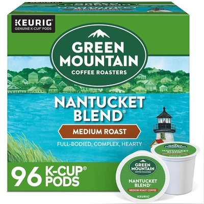 Nantucket Blend Keurig cápsulas K-Cup de una sola porción, café tostado medio, 96 unidades Foto 1 de 4