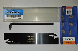 KORLOY Trennmesser KSPB 3032 & SP300 NC3030 Einsatz 10 Stück - Bild 1 von 4