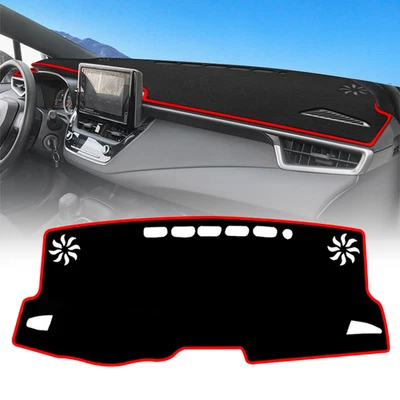 Red Dashboard Dash Mat DashMat Sun Cover Pad 1pcs for Toyota Corolla 2019-2020 Foto 1 de 4