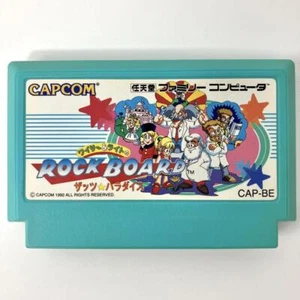 Nintendo Famicom Wily And Light No Rock Board That'S Paradise Capcom CAP-BE JP - Picture 1 of 1