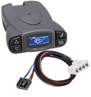 Control de frenos de remolque Tekonha Prodigy P3 para 07-09 Chrysler Aspen con cableado Foto 1 de 4