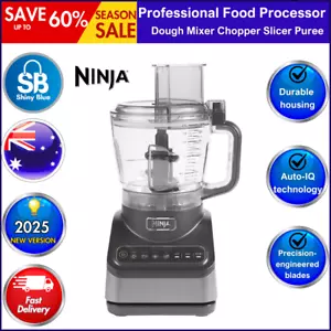 Ninja 2.1L Food Processor Electric 850W Dough Mixer Chopper Slicer Puree Black - Picture 1 of 11