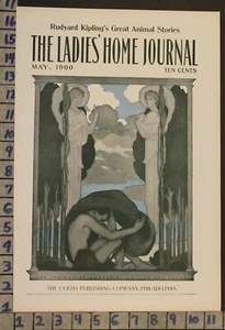 1900 NOUVEAU ILLUS FRANK TAYLOR SPRING TIDE AWAKENING LABOR ANGEL COVER RL24 - Picture 1 of 1