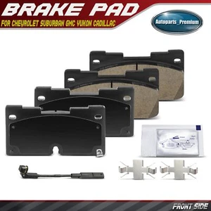 Pastillas de freno delanteras izquierda y derecha de cerámica para Chevrolet Suburban GMC Yukon Cadillac - Imagen 1 de 9
