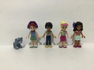 LEGO Friends 41036, 41037 Minifigures Kate, Stephanie, Matthew, Mia, Bear - Picture 1 of 3