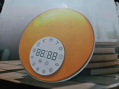 Wake Up Light Sunrise Alarm Clock for Kids,Heavy-Sleepers, Bedroom, with Sunrise - Image 1 of 3