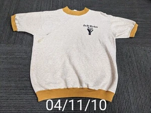 Vintage Collegiate Pacific Short Sleeve Crew Sweatshirt M - Picture 1 of 12
