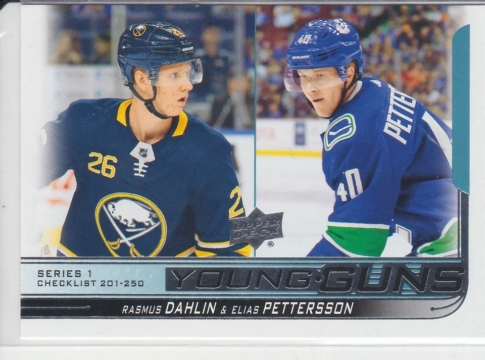 2018-19 Upper Deck Series 1 & 2 & Update Young Guns Rookie U-Pick Complete Set - Image 1 of 1