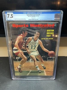 CGC 7.5 Newsstand Edition Sports Illustrated-John Havlicek-November 13 1972 - Picture 1 of 1