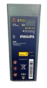Genuine Philips FR2 Battery M3863A DATED 2027 TESTED AND WORKING - Picture 1 of 1
