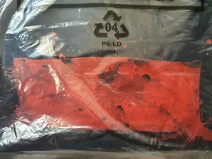 Supreme Ralph Steadman Black Bloody Box Logo Tee Shirt Mens Size XL SS22 New - Foto 1 di 7