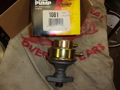 Bomba de combustible 1081 Airtex para 74---75 Ford Mustang 171 V-6 Nuevo de Lote Antiguo ---Hecho en EE. UU. Foto 1 de 3