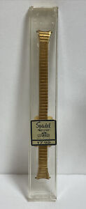 Speidel Gold Stainless Steel Twist-O-Flex 11-14 Mm Ladies Watch Band 2195/32 #44