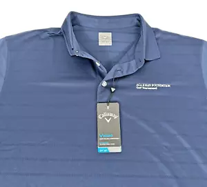 Callaway Opti-Dri Shirt Golf Polo Navy Men’s Size Large Embroidered - Picture 1 of 10