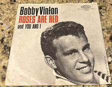 BOBBY VINTON- ROSES ARE RED 45RPM 7” EPIC 5-9509 PICTURE SLEEVE RECORD