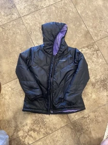 Girls Reversible Columbia Jacket Medium 10-12 - Picture 1 of 6