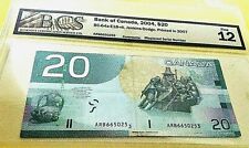 ERROR> MISPLACED S/N (DROPPED DIGIT) 2004 CANADA $20 BCS CERTIFIED