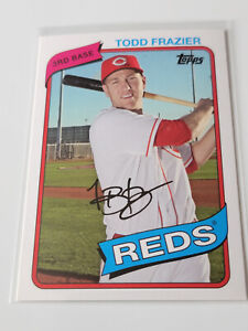 TODD FRAZIER 2014 Topps Archives #81.  REDS