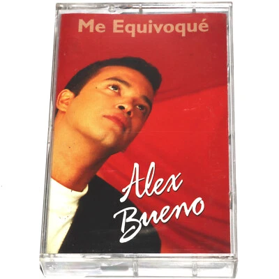 Alex Bueno - Me Equivoque (Cassette Tape 1996) Merengue PLAY TESTED - Image 1 of 4
