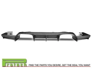 FITS 2014-2016 BMW F80 M3 F82 M4 CARBON FIBER REAR BUMPER GS TYPE DIFFUSER - Picture 1 of 3