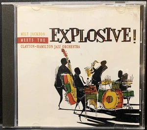 CD Milt Jackson Meets The Clayton-Hamilton Jazz Orchestra Explosive! 1999 CD - Picture 1 of 2