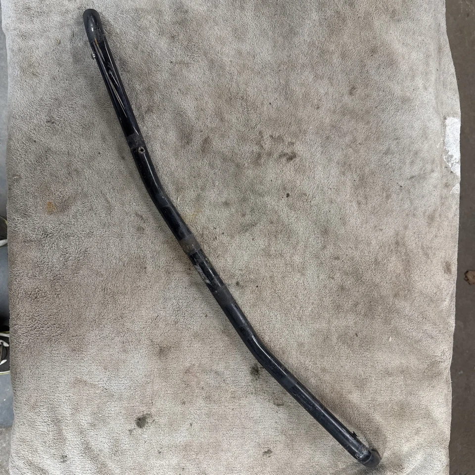 RSI Chromoly Snowmobile 7/8" Race Handlebar Black American Sled Parts Facebook - Image 1 of 4