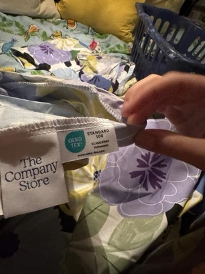 The Company Store Floral Harmony " Sábana Ajustable Doble Nueva Sin Etiqueta Foto 1 de 4