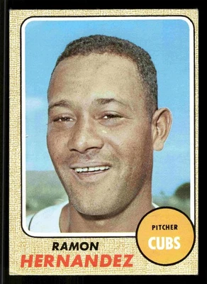 1968 Topps Ramon Hernandez #382 - Chicago Cubs - Image 1 of 2