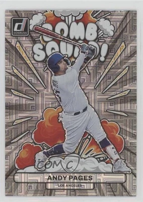 2023 Panini Donruss Bomb Squad Vector Andy Pages #BS6 - Image 1 of 2