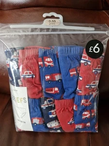 George Boys New Pants Briefs Size 9-10 Pack of 10 Brand New In Packet - Picture 1 of 1