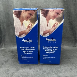 OEM Samsung Aqua Pure DA29-00015A Refrigerator Water NSF Filter X2 - Picture 1 of 11