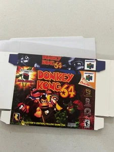 Donkey Kong 64 DK64 - Nintendo 64 N64 - Box Only No Game - Picture 1 of 1